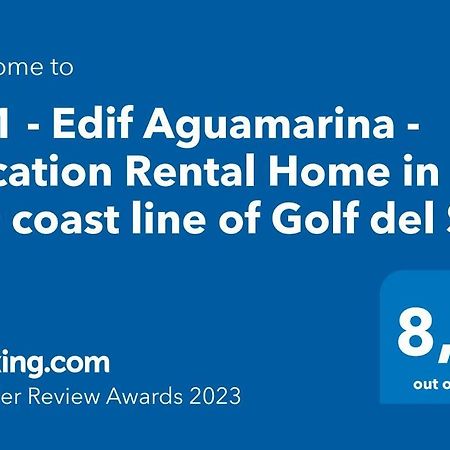 431 - Edif Aguamarina - Vacation Rental Home In The Coast Line Of Golf Del Sur San Miguel de Abona Eksteriør billede