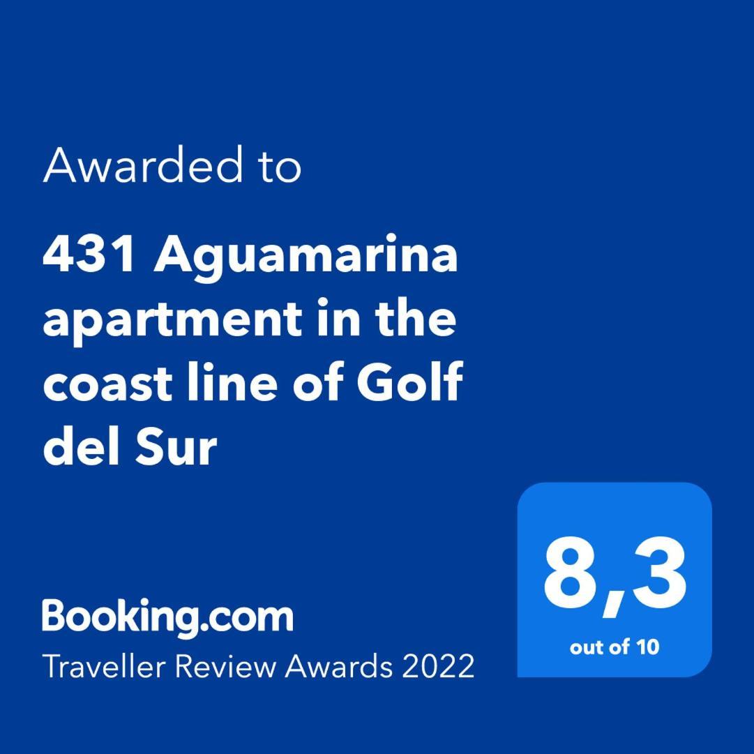 431 - Edif Aguamarina - Vacation Rental Home In The Coast Line Of Golf Del Sur San Miguel de Abona Eksteriør billede